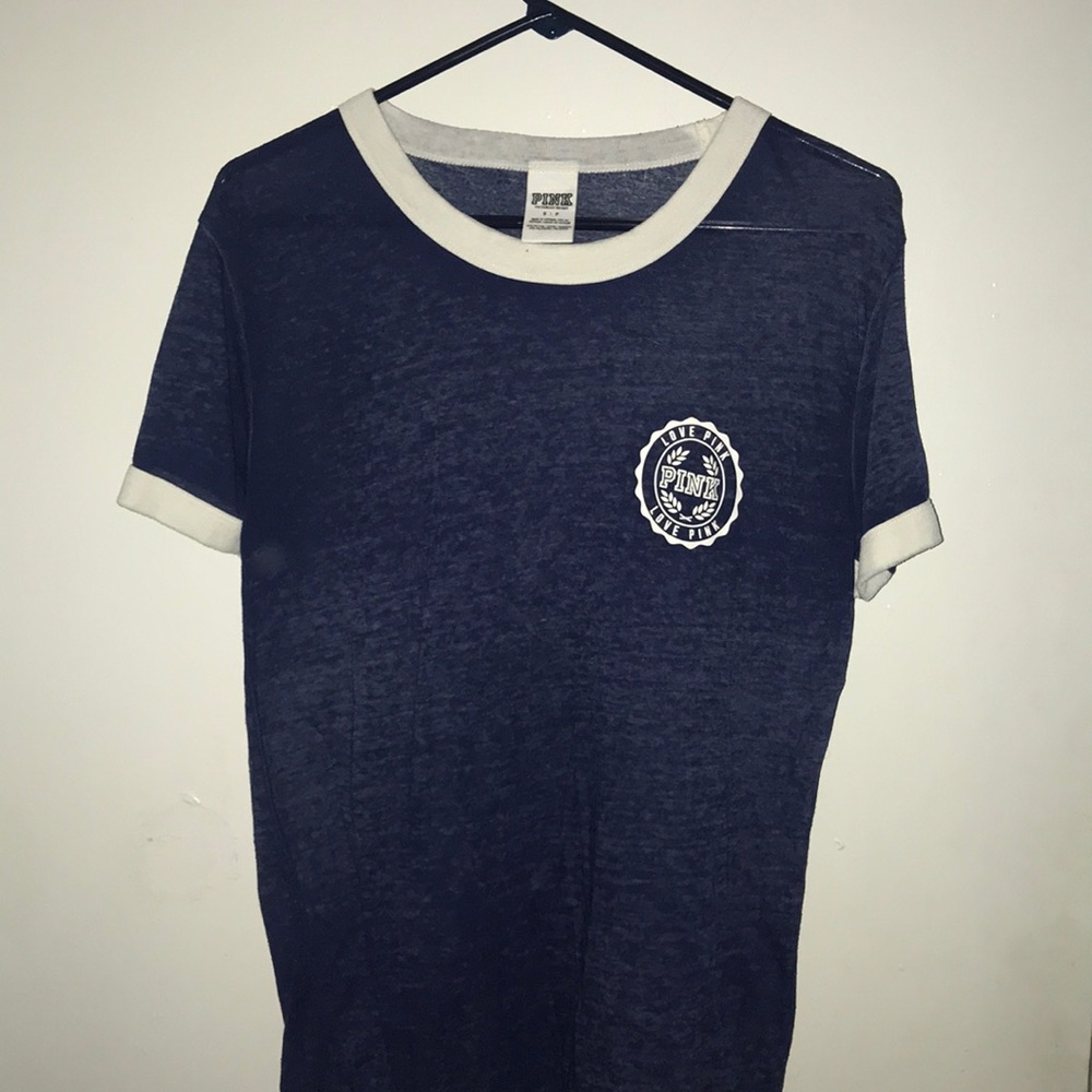 Pink short sleeve shirt
